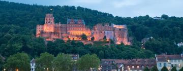 Hrad Heidelberg – hotely v okolí