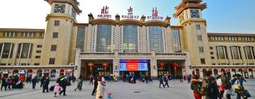 Viesnīcas netālu no apskates objekta Pekinas dzelzceļa stacija