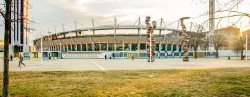 Olympijský štadión v Turíne – hotely v okolí