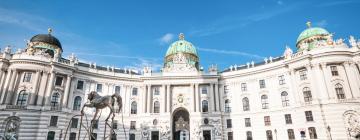 Viesnīcas netālu no apskates objekta Hofburga