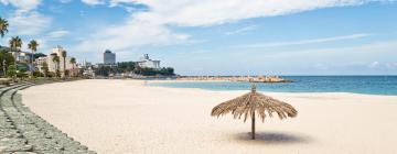 Širahamos paplūdimys: viešbučiai netoliese