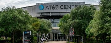 Hoteli u blizini znamenitosti 'Stadion u zatvorenom AT&T Center'