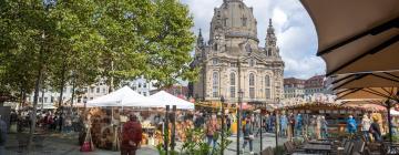 Hótel nærri kennileitinu Frúarkirkjan í Dresden