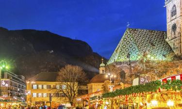 Hotellid huviväärsuse Bolzano jõuluturg lähedal