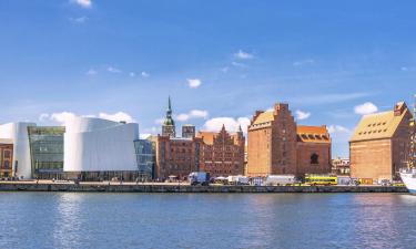 Hotelek Stralsund Harbour közelében