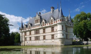 Hoteller i nærheden af Château d'Azay-le-Rideau