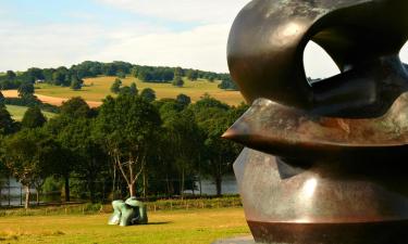 約克郡雕塑公園（Yorkshire Sculpture Park）附近的飯店