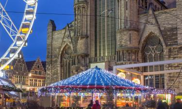 Ghent Christmas Market yakınındaki oteller