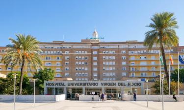 Hotelek Virgen del Rocío egyetemi kórház közelében