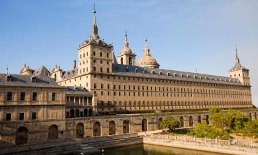 Hotelek a San Lorenzo de El Escorial-i királyi kolostor közelében