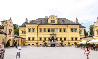 Hotellid huviväärsuse Hellbrunni loss & purskkaevude park lähedal