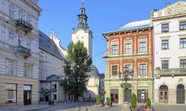 Hotele w pobliżu miejsca Rynek we Lwowie