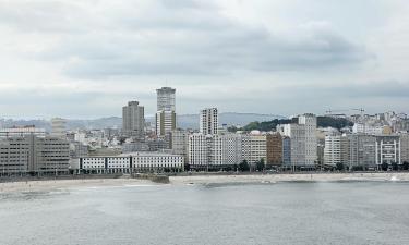 Playa de Riazor: hotel