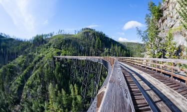 Hotels near Myra Canyon Kettle Valley Railway Trestles