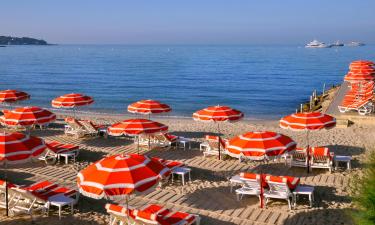 Spiaggia di Juan-les-Pins: hotel