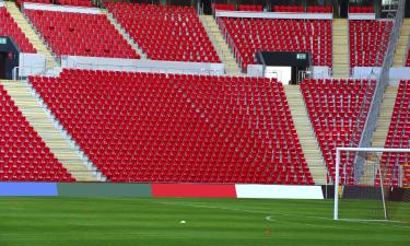 Hoteli v bližini znamenitosti stadion Eden