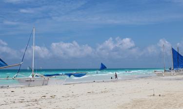 Hotele w pobliżu miejsca Biała Plaża na Boracay