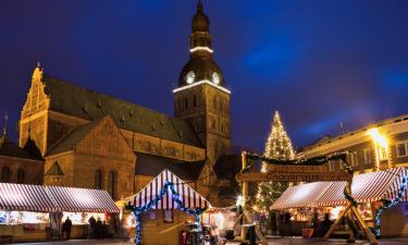 Riga Christmas Market yakınındaki oteller