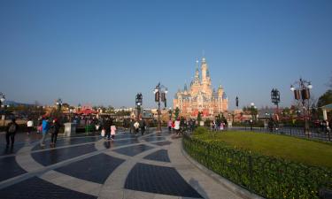 Disneyland Šanghaj – hotely poblíž