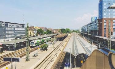 Hauptbahnhof Freiburg (Breisgau): Hotels in der Nähe