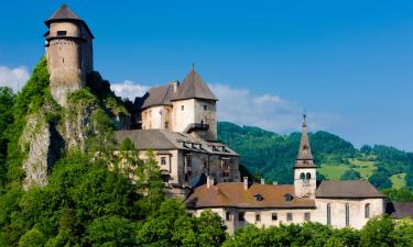 Hotels near Orava Castle