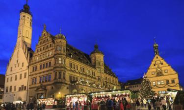 Рождественский рынок Ротенбурга: отели поблизости