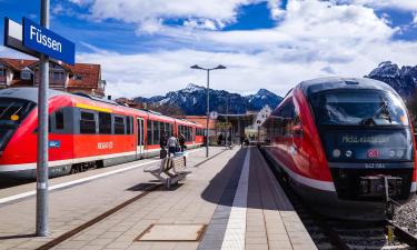 Hotels near Fuessen Train Station