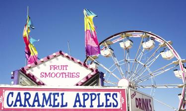 Viesnīcas netālu no apskates objekta izstāžu centrs Wisconsin State Fair Park