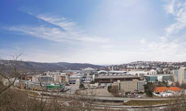 Hotelek a Velethry Brno kiállítási központ közelében