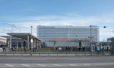 Uniklinik Frankfurt: viešbučiai netoliese