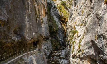 Ruta del Cares yakınındaki oteller