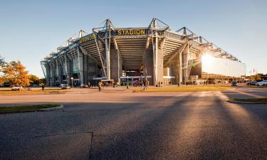 Stadion Brondby – hotely poblíž