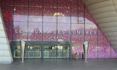 Konferencijų ir parodų centras „Palais des Congrès de Paris“: viešbučiai netoliese