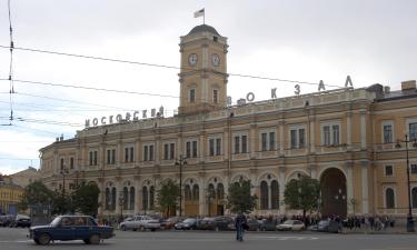 Moskovsky vlakové nádraží – hotely poblíž
