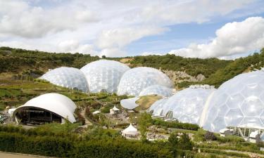 Hotels near Eden Project