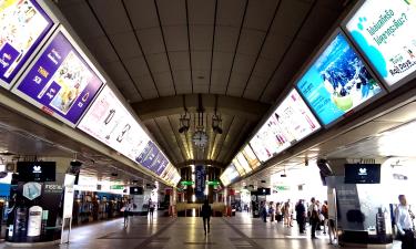 Siam BTS traukinių stotis: viešbučiai netoliese