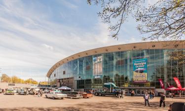 Aréna Helsinki Ice Hall – hotely v okolí