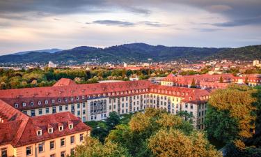 Hoteluri aproape de Universitatea din Freiburg