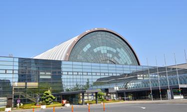 Viesnīcas netālu no apskates objekta sanāksmju centrs Intex Osaka