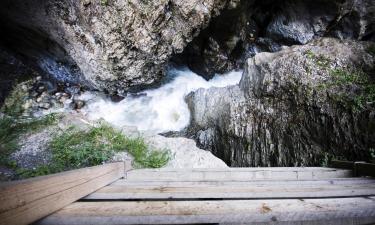 Liechtenstein Gorge – hotely v okolí