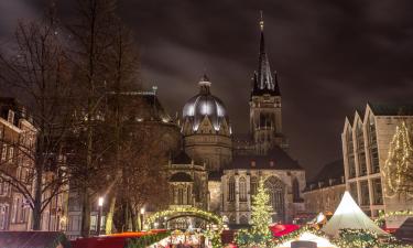 Hoteluri aproape de Târgul de Crăciun din Aachen