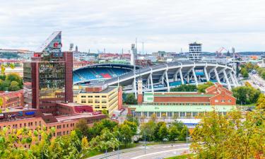 Hotelek az Ullevi stadion közelében