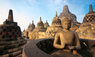 Borobudur Tapınağı yakınındaki oteller