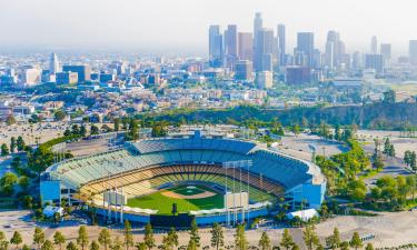 Hoteller i nærheden af Dodger Stadium