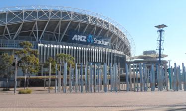 Štadión ANZ Stadium – hotely v okolí