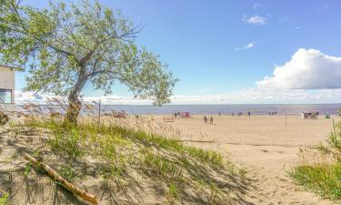 Hotelek a Pärnu-part közelében