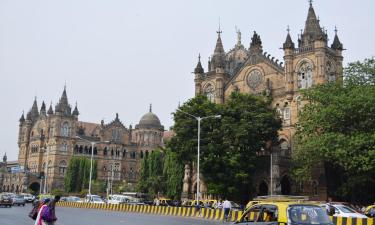 Viesnīcas netālu no apskates objekta dzezlceļa stacija Chhatrapati Shivaji Terminus