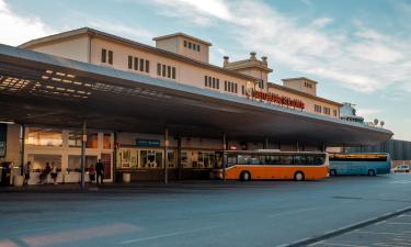 Hlavná autobusová stanica Dubrovník – hotely v okolí