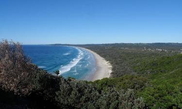 Tallow Beach – hotely v okolí