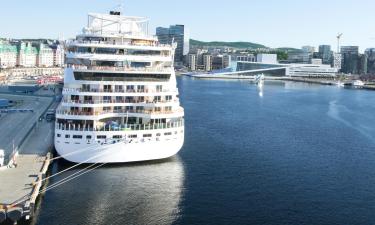 Oslo DFDS Feribot Terminali civarındaki oteller